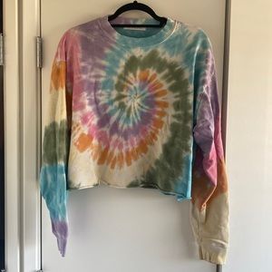 Daydreamer tie dye sweater Sz M